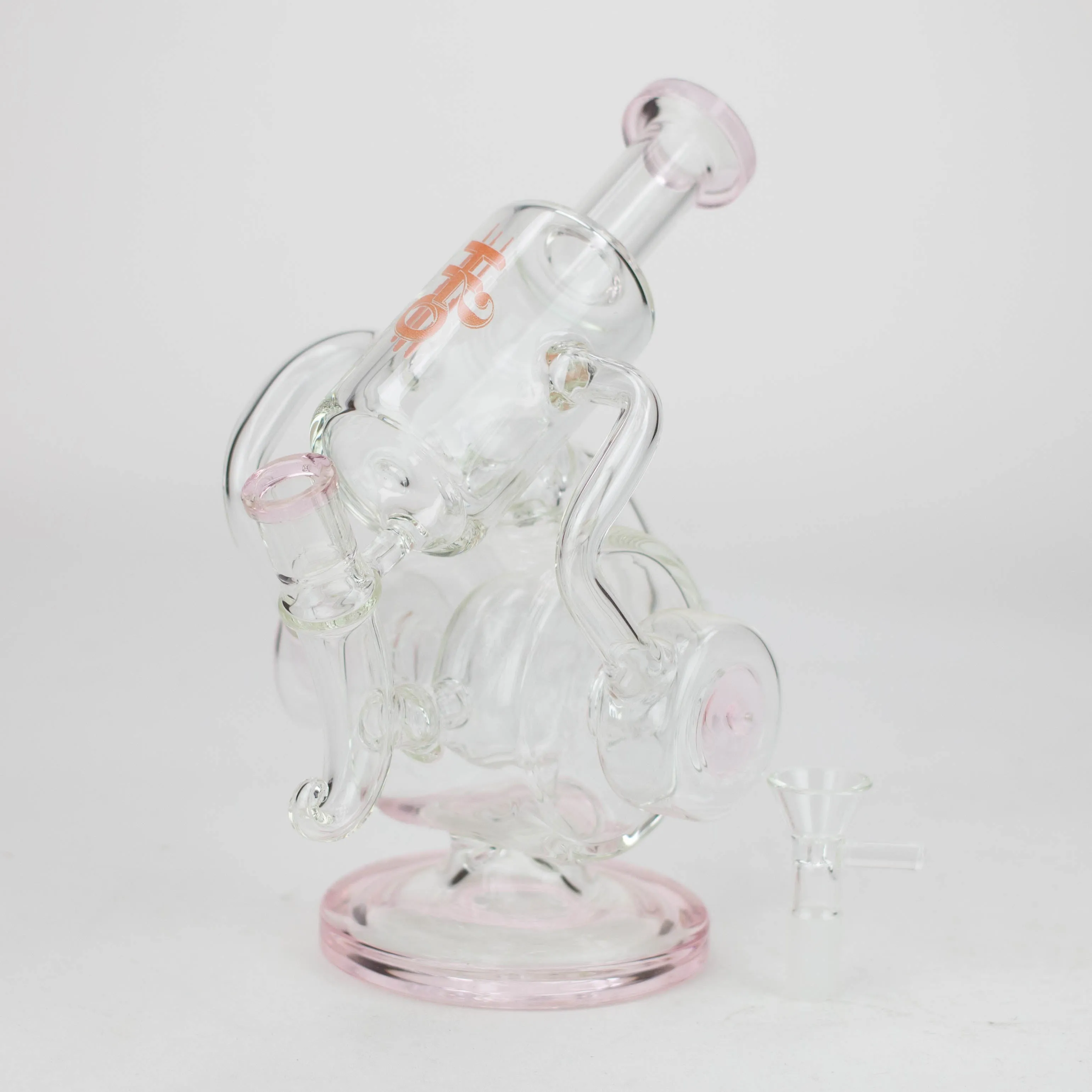 10" H2O Glass Recycler Bong