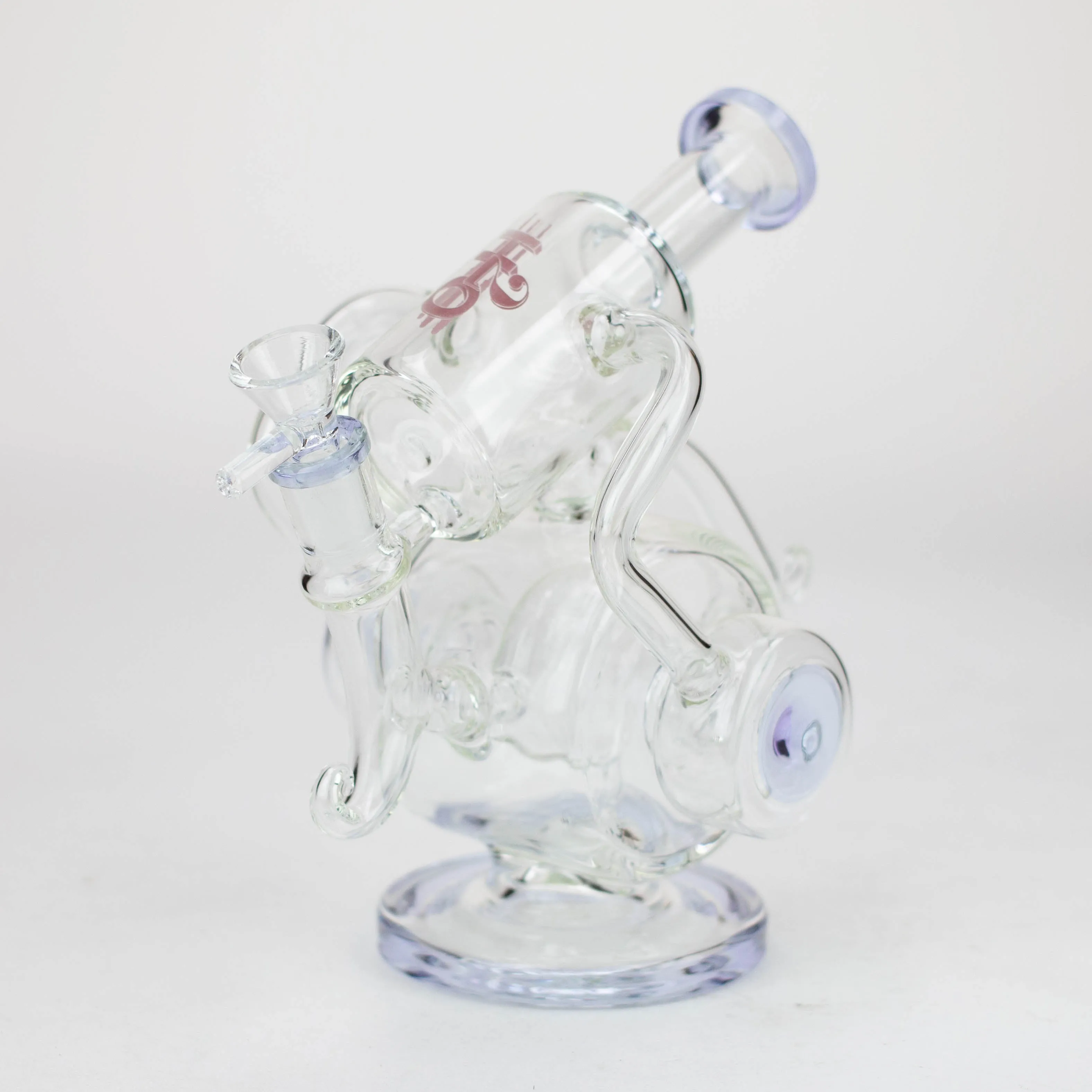 10" H2O Glass Recycler Bong