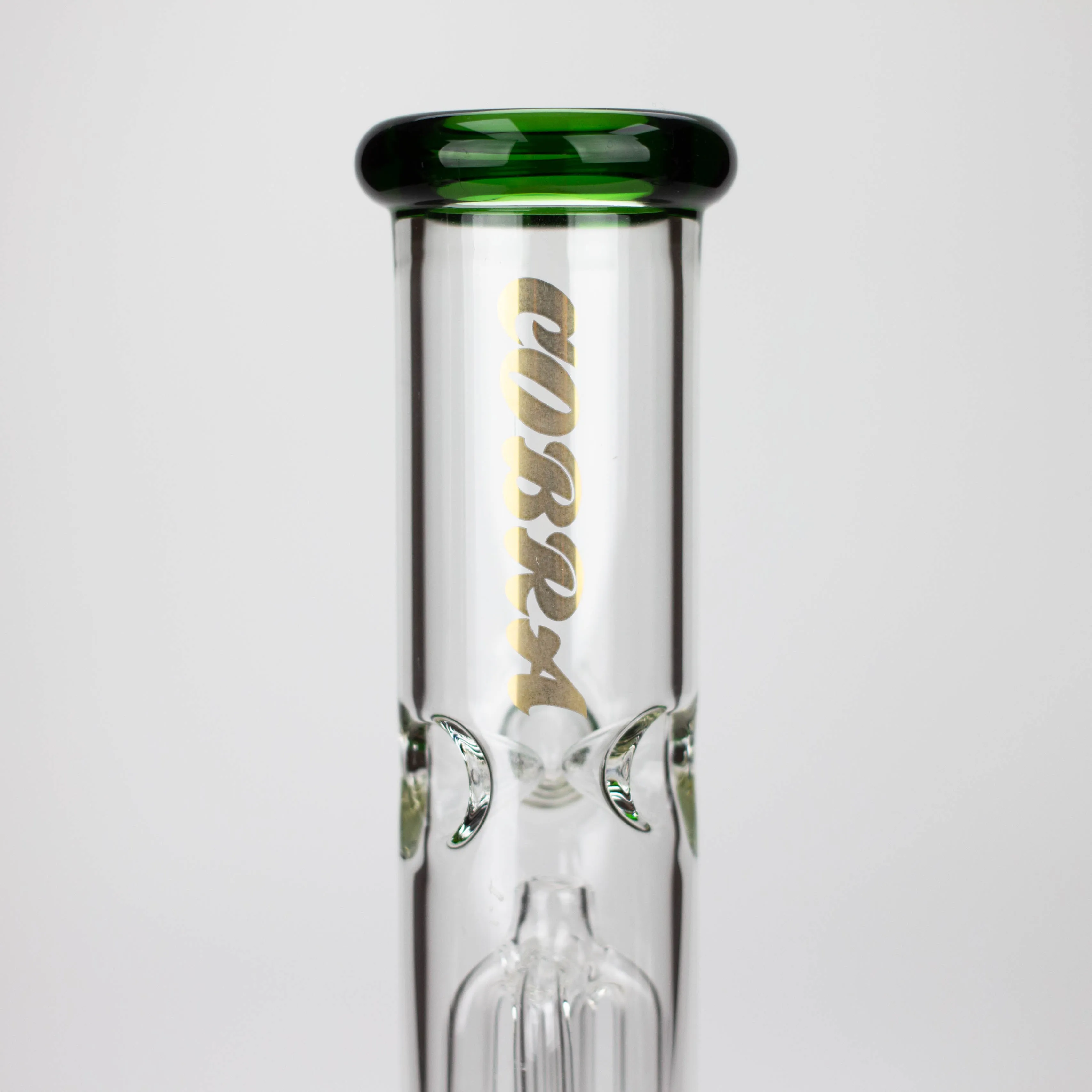 11.5" glass bong with tree arm percolator