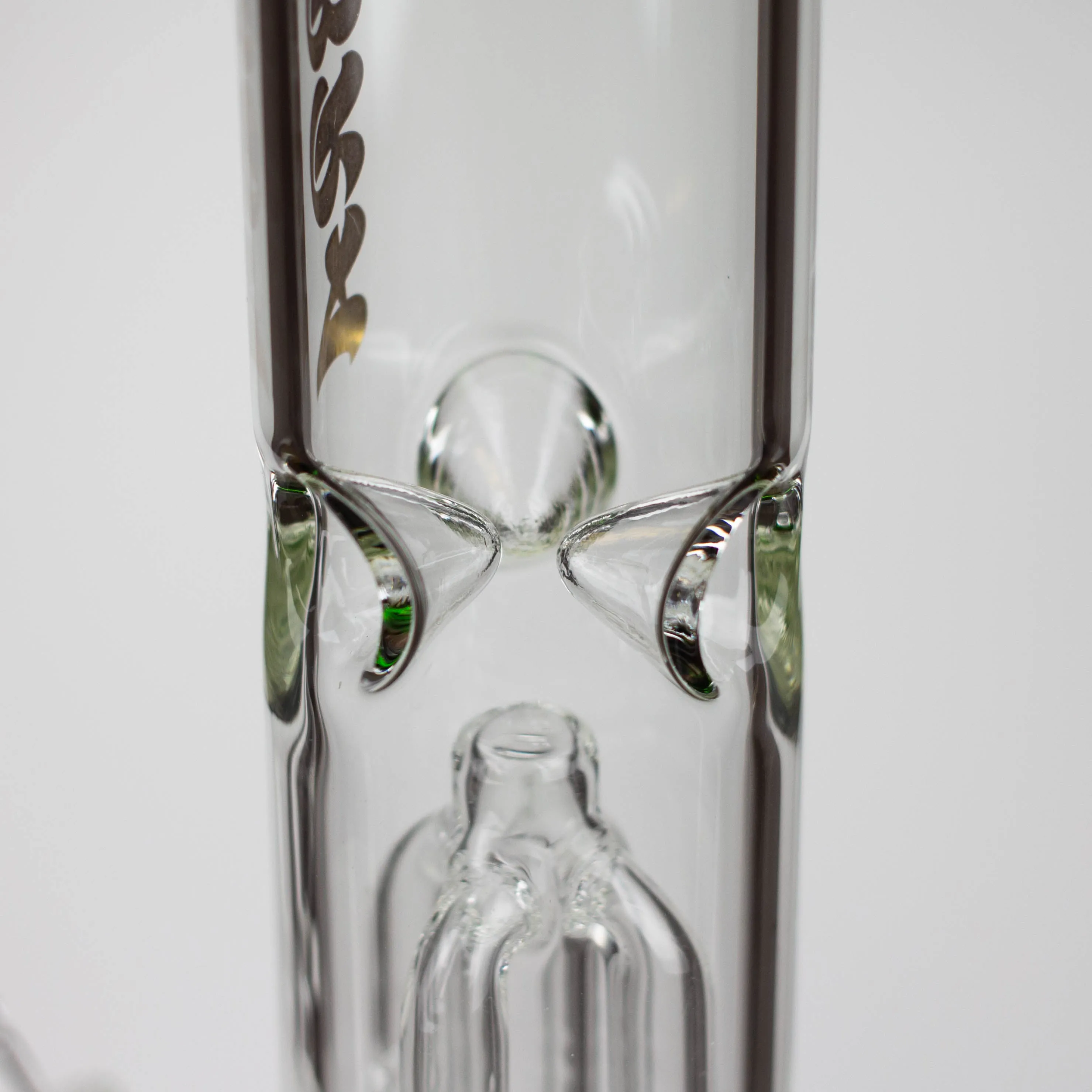 11.5" glass bong with tree arm percolator