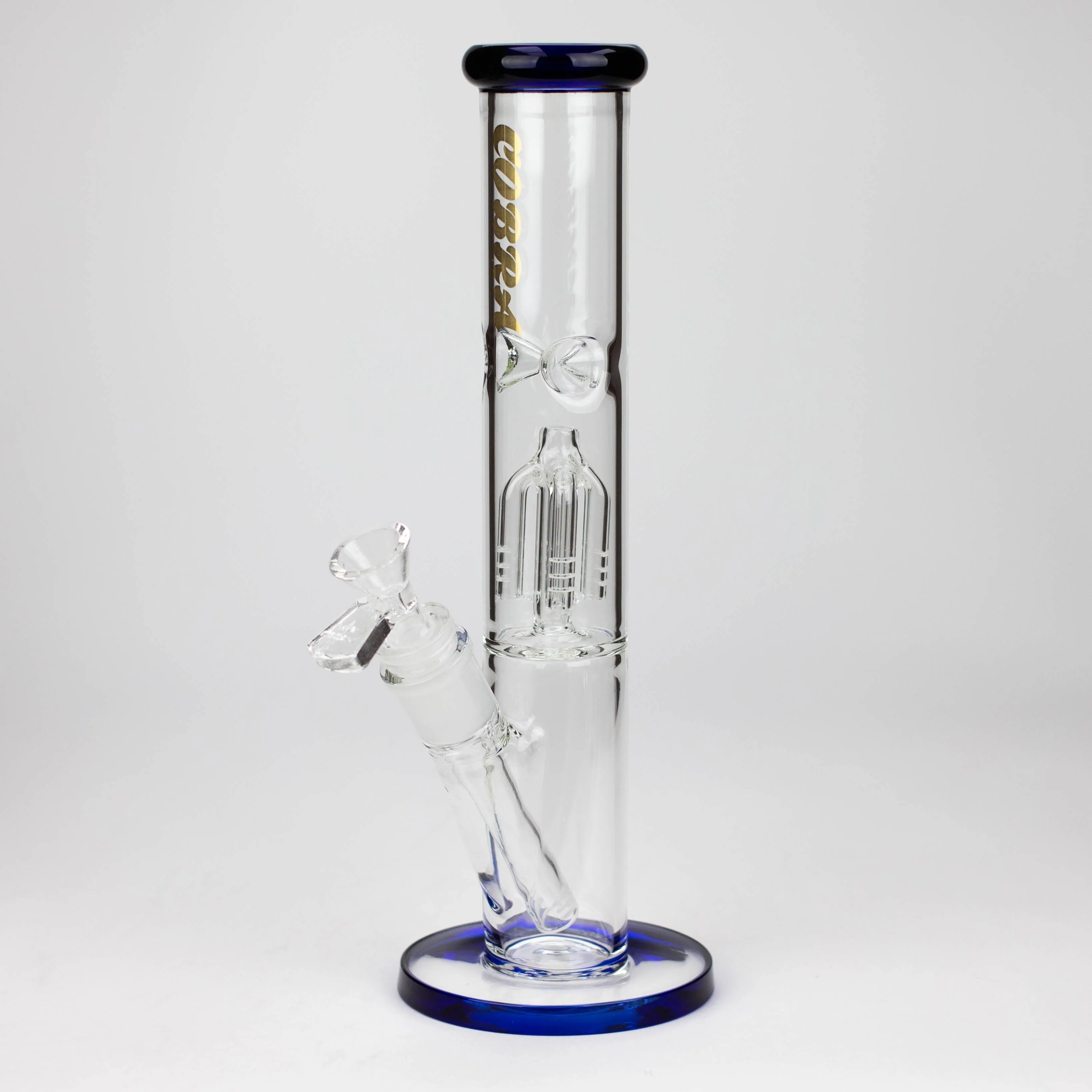 11.5" glass bong with tree arm percolator
