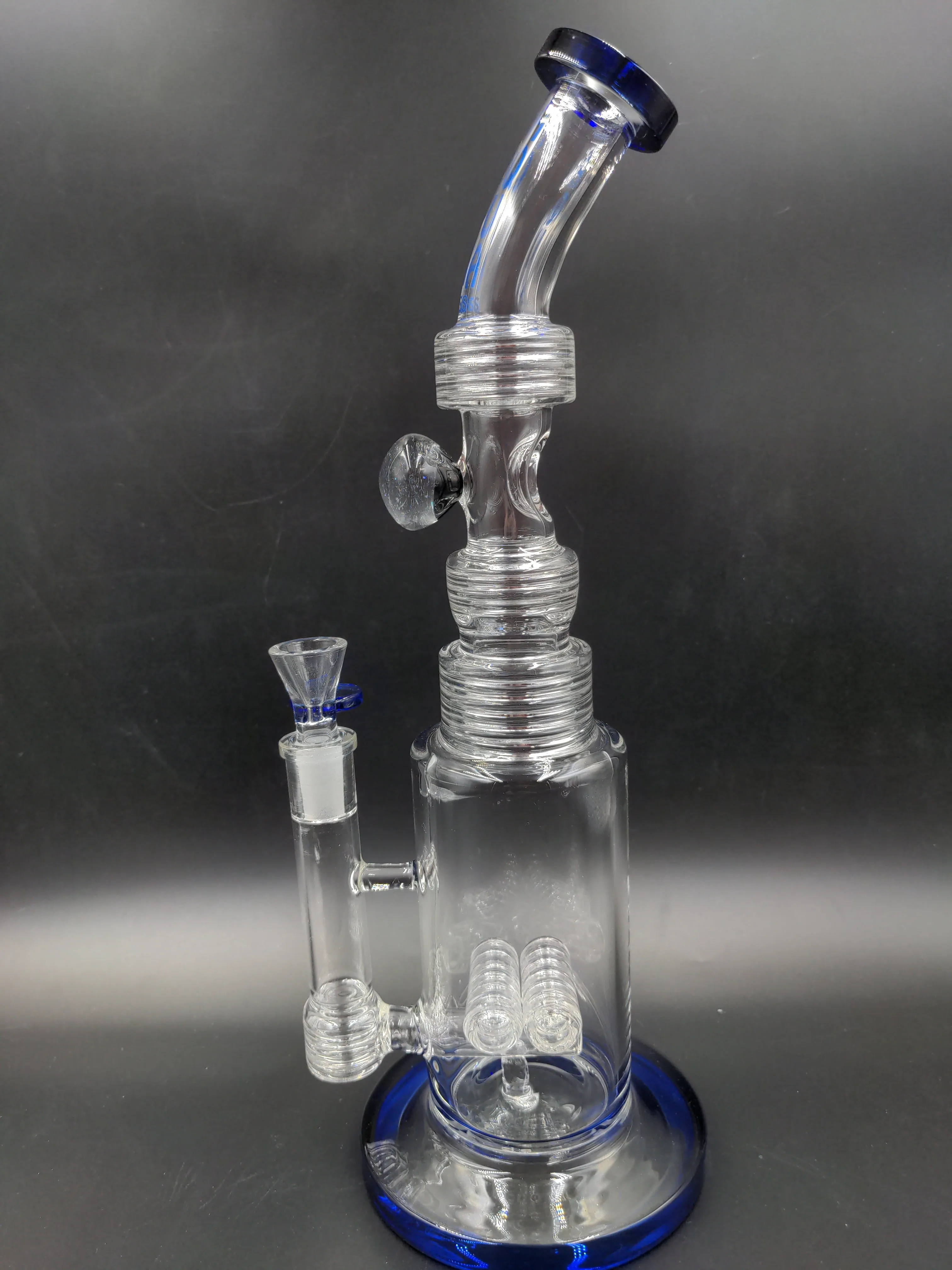 13 AQUA Glass / 2-in-1 / 7mm Inline Tube Water Pipe