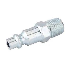 1/4-Inch Industrial Air Plug With Male 1/4-Inch NPT