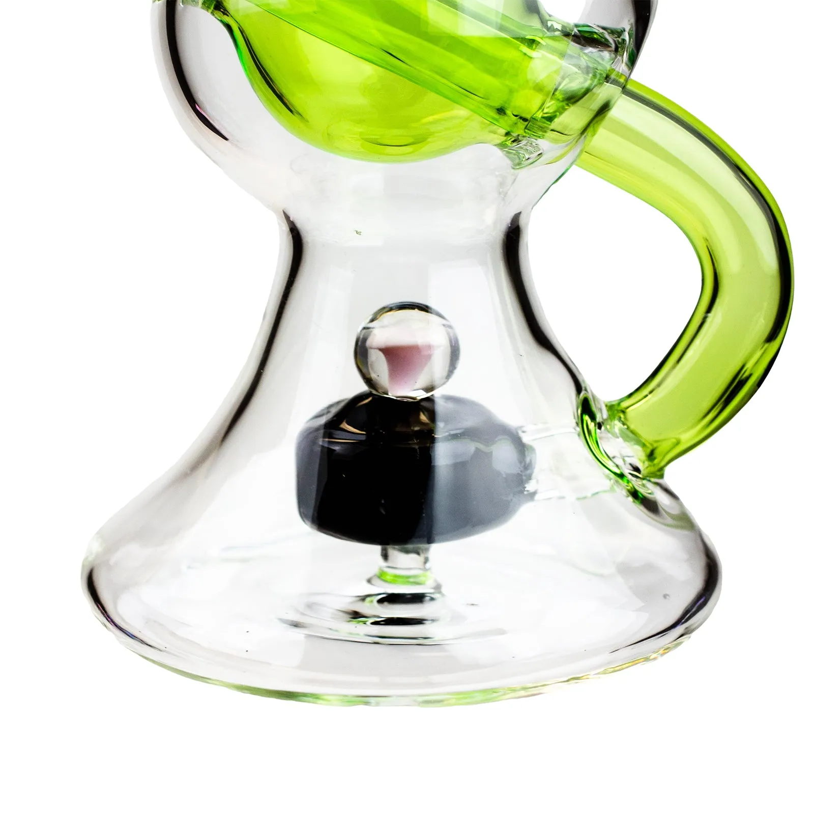 8" Recycler Rig with Tire Diffuser Perc