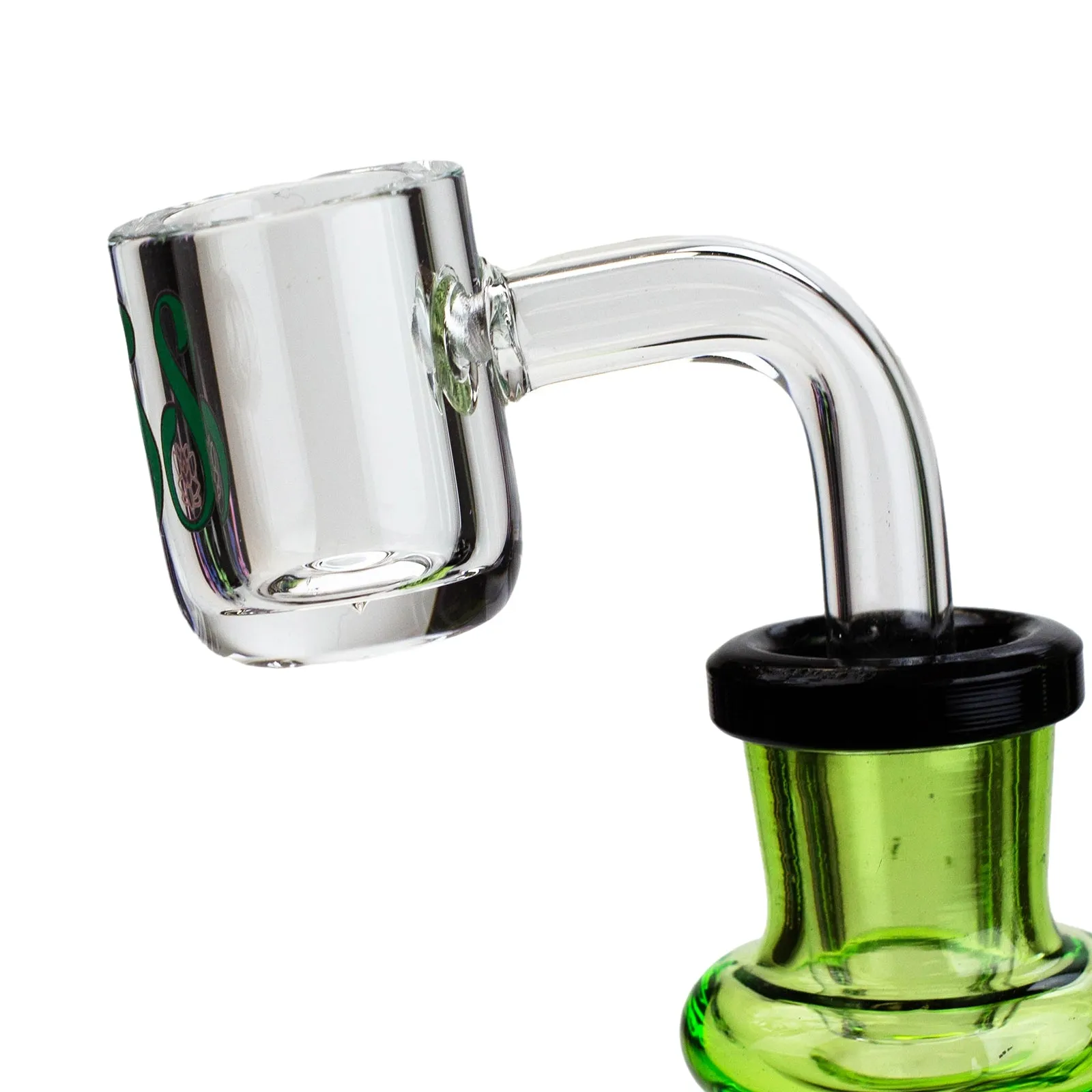 8" Recycler Rig with Tire Diffuser Perc
