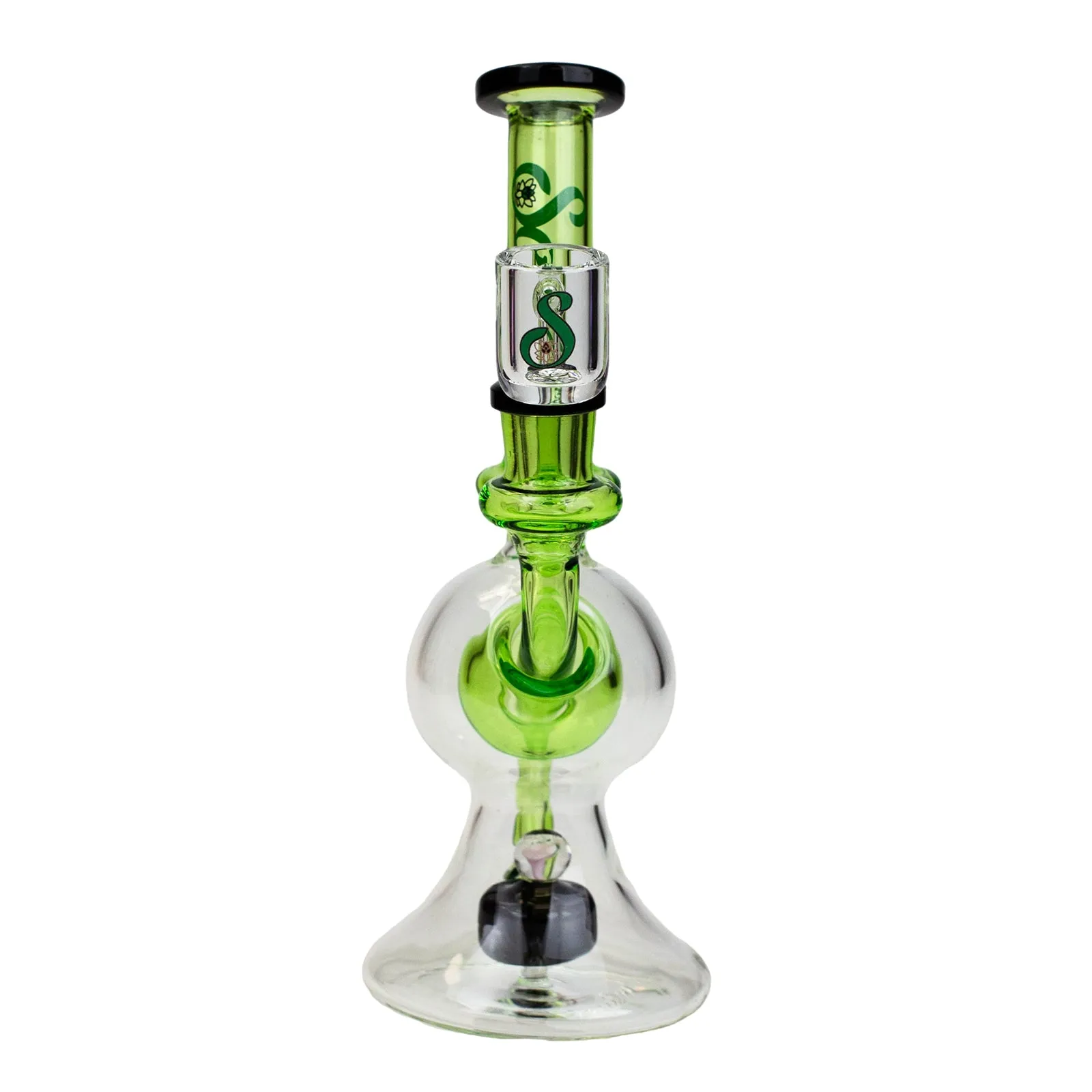 8" Recycler Rig with Tire Diffuser Perc