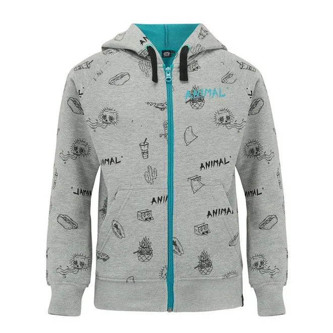 Animal Boys' Holtet Full Zip Hoodie