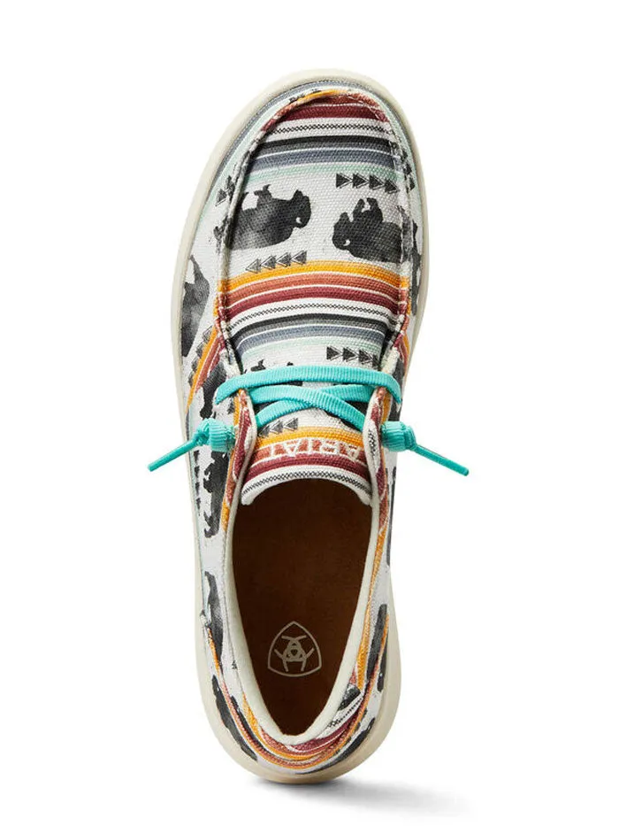 Ariat 10040306 Womens Hilo Shoe Buffalo Print