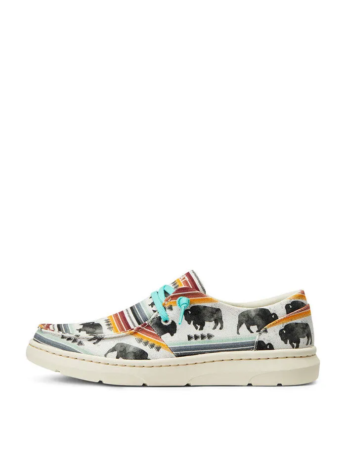 Ariat 10040306 Womens Hilo Shoe Buffalo Print