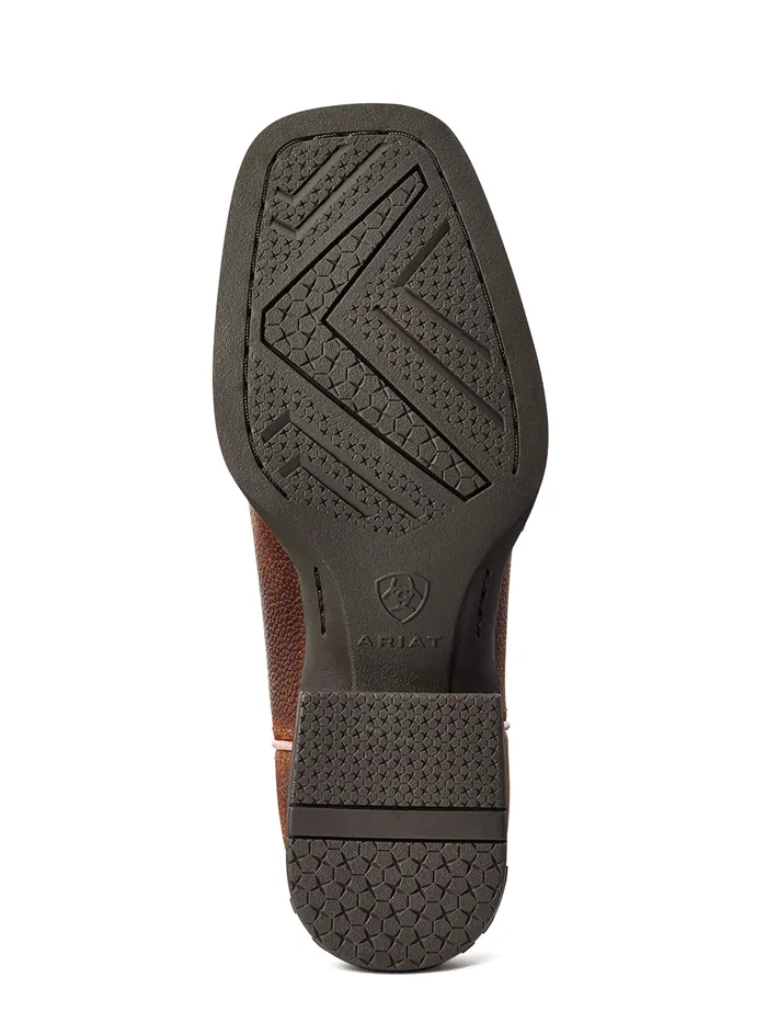 Ariat 10042413 Kids Firecatcher Western Boot Rowdy Brown