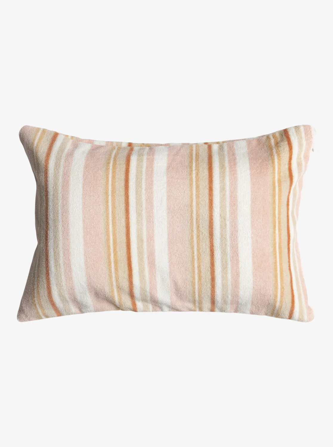 Beach Pillow Towel - Cork Monochromatic Stripe