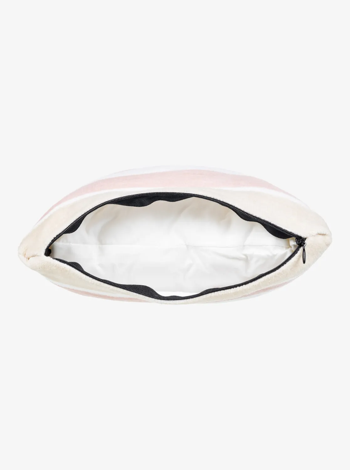 Beach Pillow Towel - Cork Monochromatic Stripe