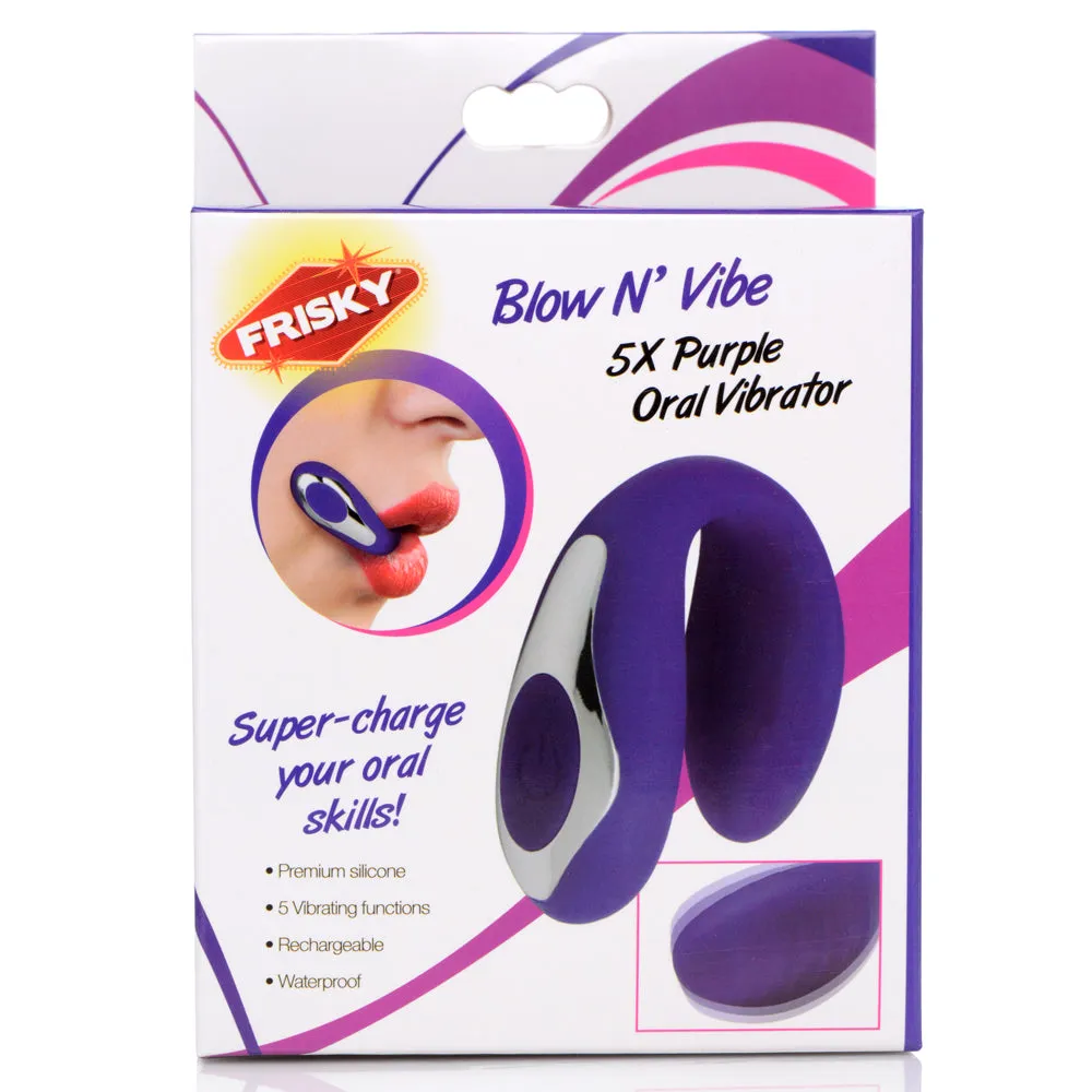 Blow N' Vibe - 5X Oral Vibrator