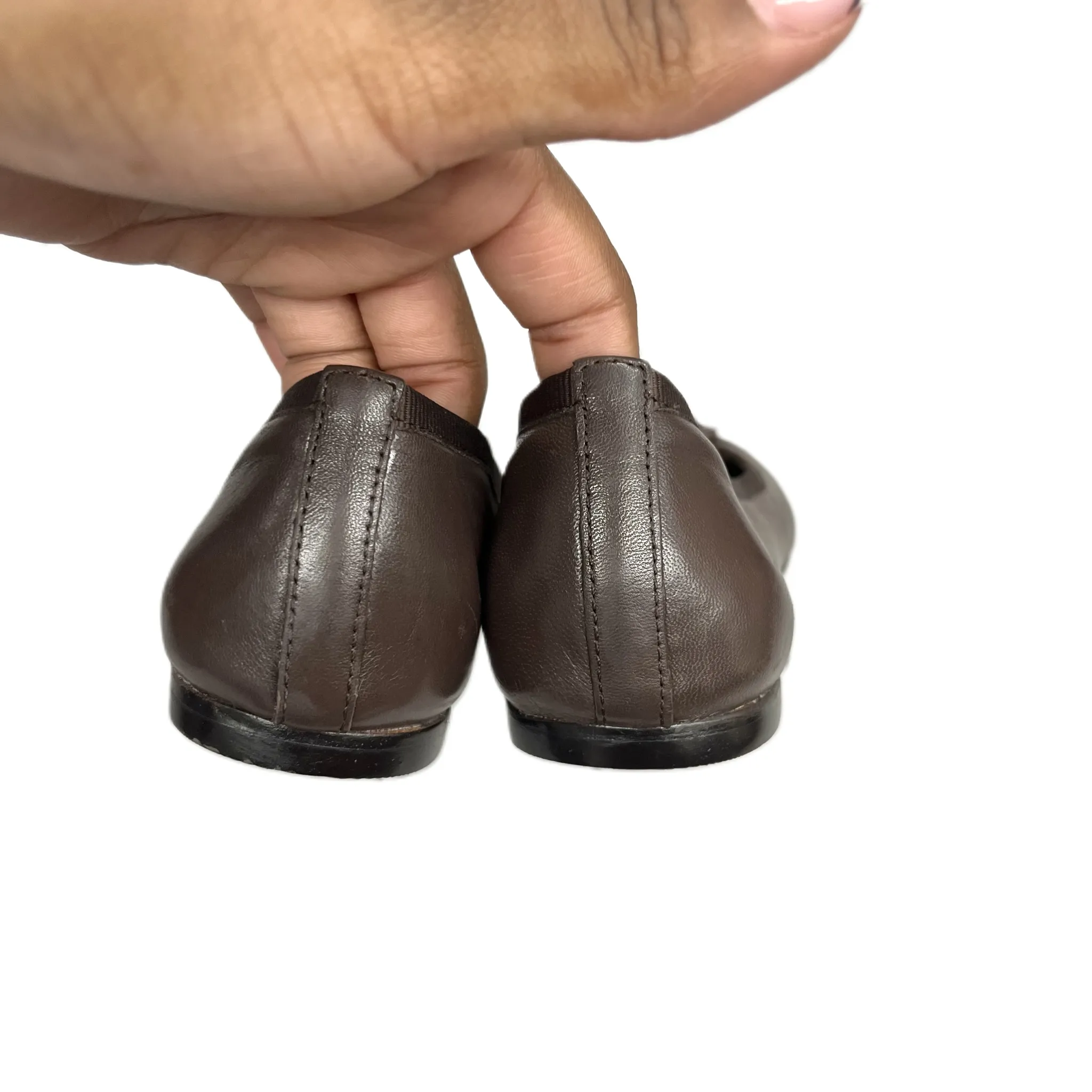Brown Shoes Flats By Saks Fifth Avenue, Size: 6
