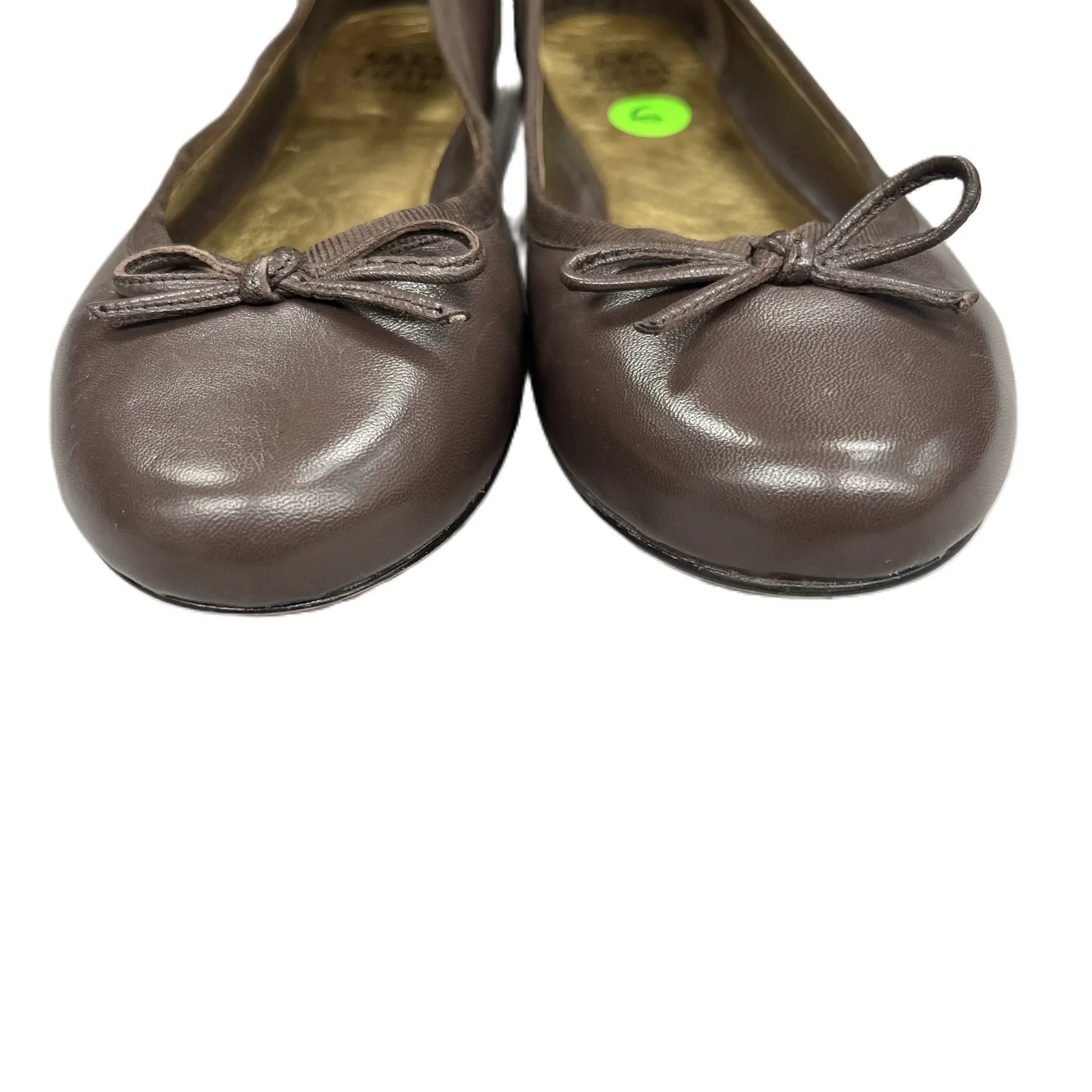 Brown Shoes Flats By Saks Fifth Avenue, Size: 6