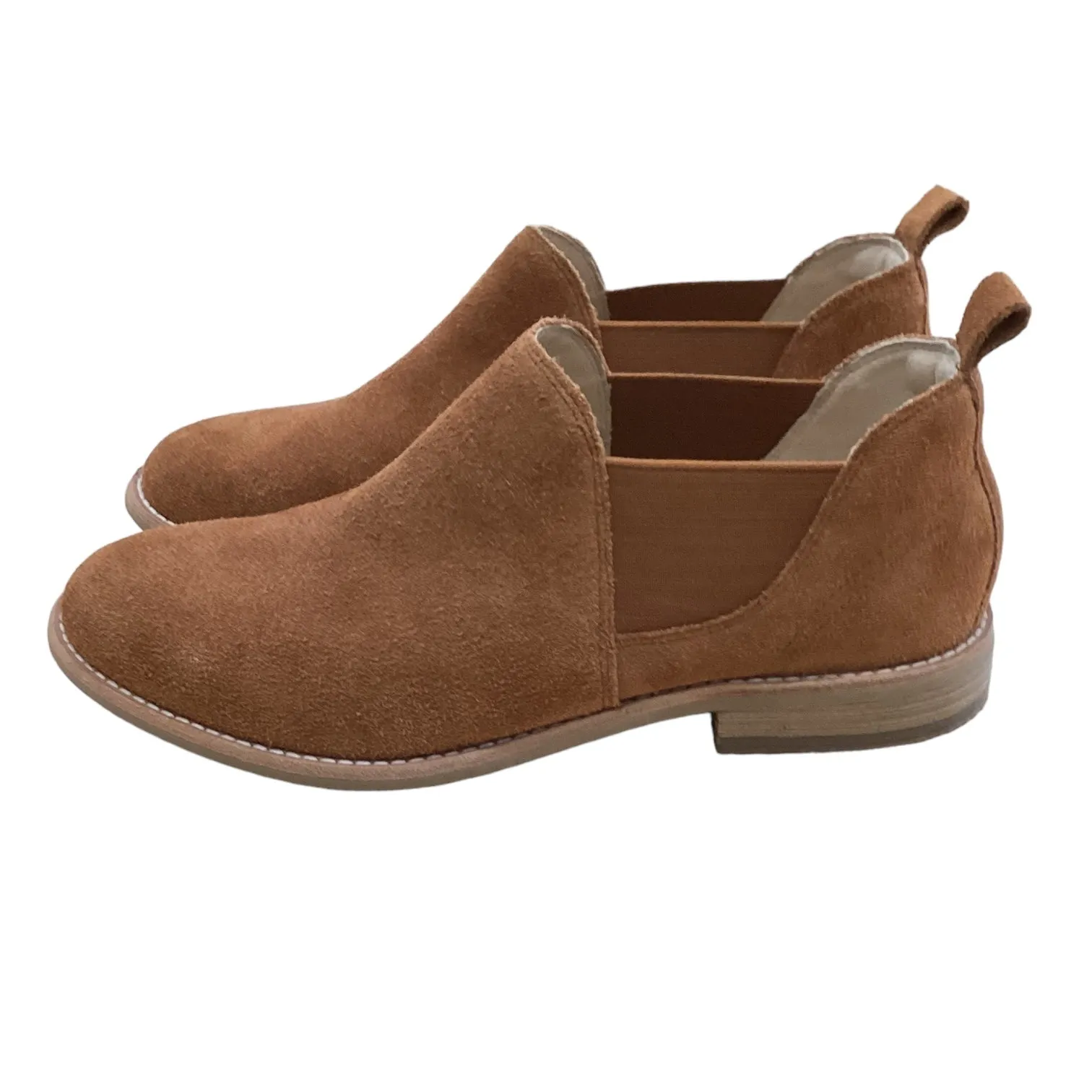 Brown Shoes Flats Clarks, Size 10