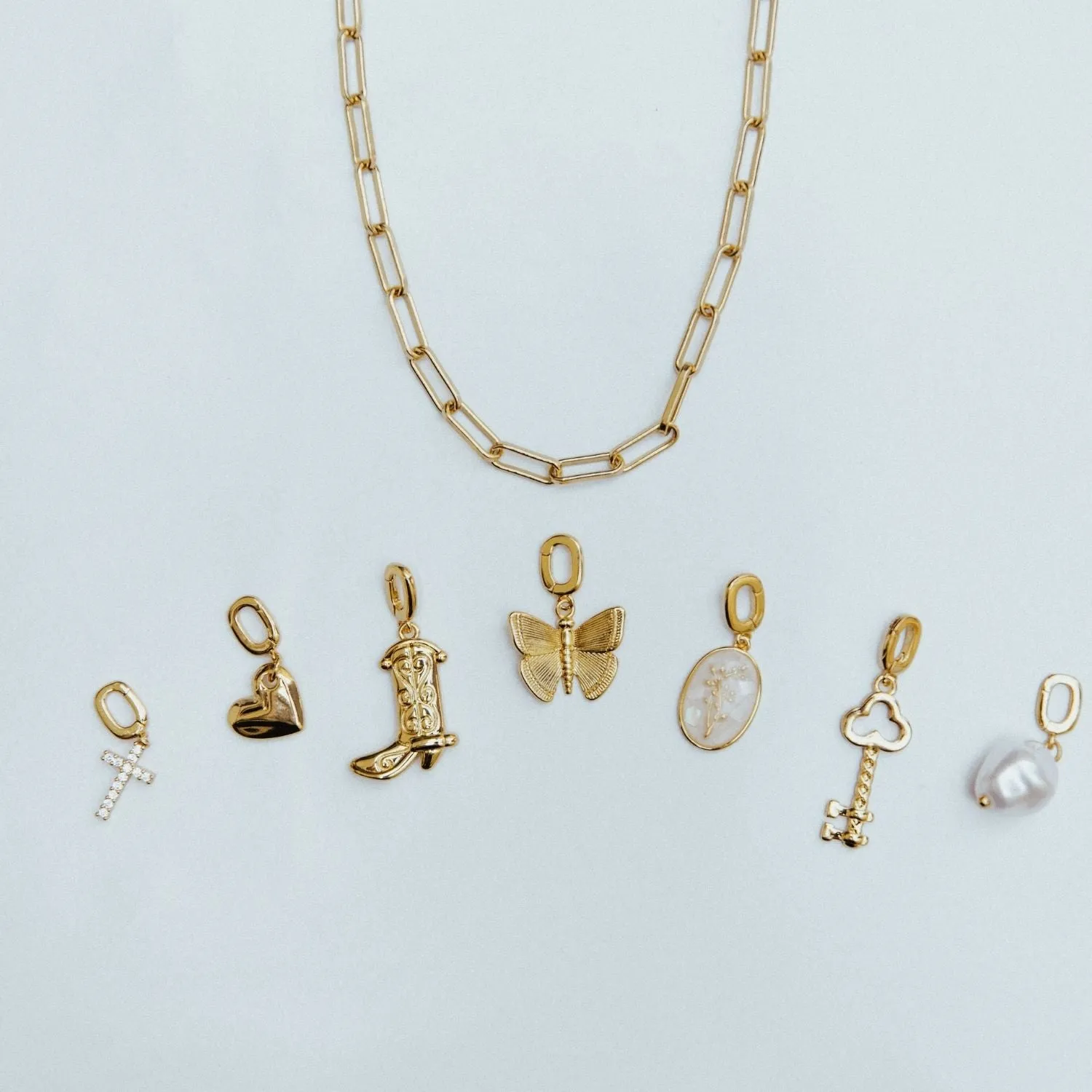 Cowboy Boot Charm (Gold)