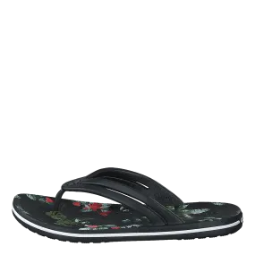 Crocband Botanical Print Flp W Black/tropical