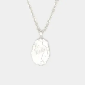 Dieu créa Necklace in Silver for Him