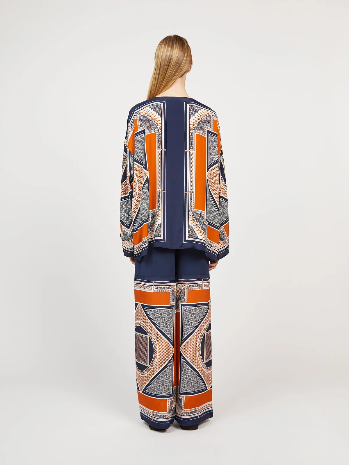 Drawstring Straight Leg Pants