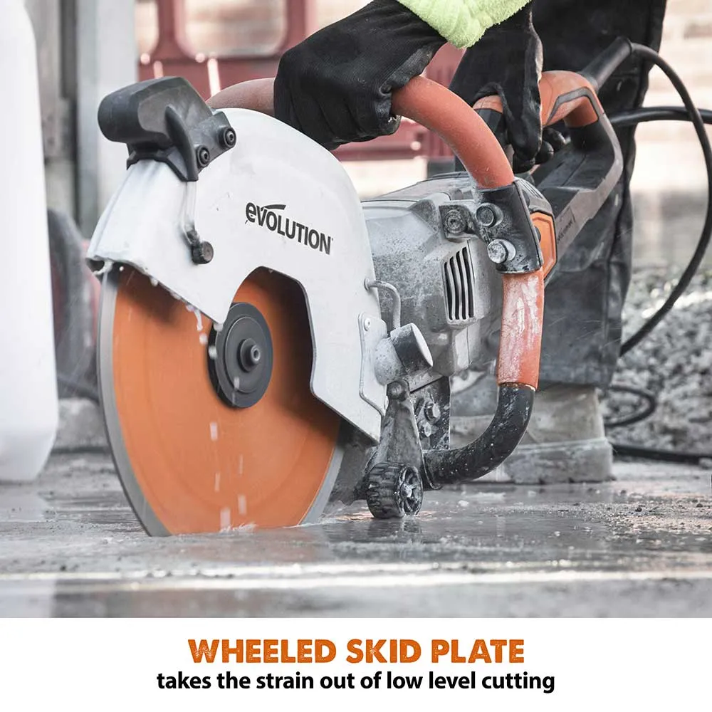 Evolution R300DCT  | 12 in. | Concrete Saw | Dust Suppression | Diamond Blade Included (Refurbished Like New)