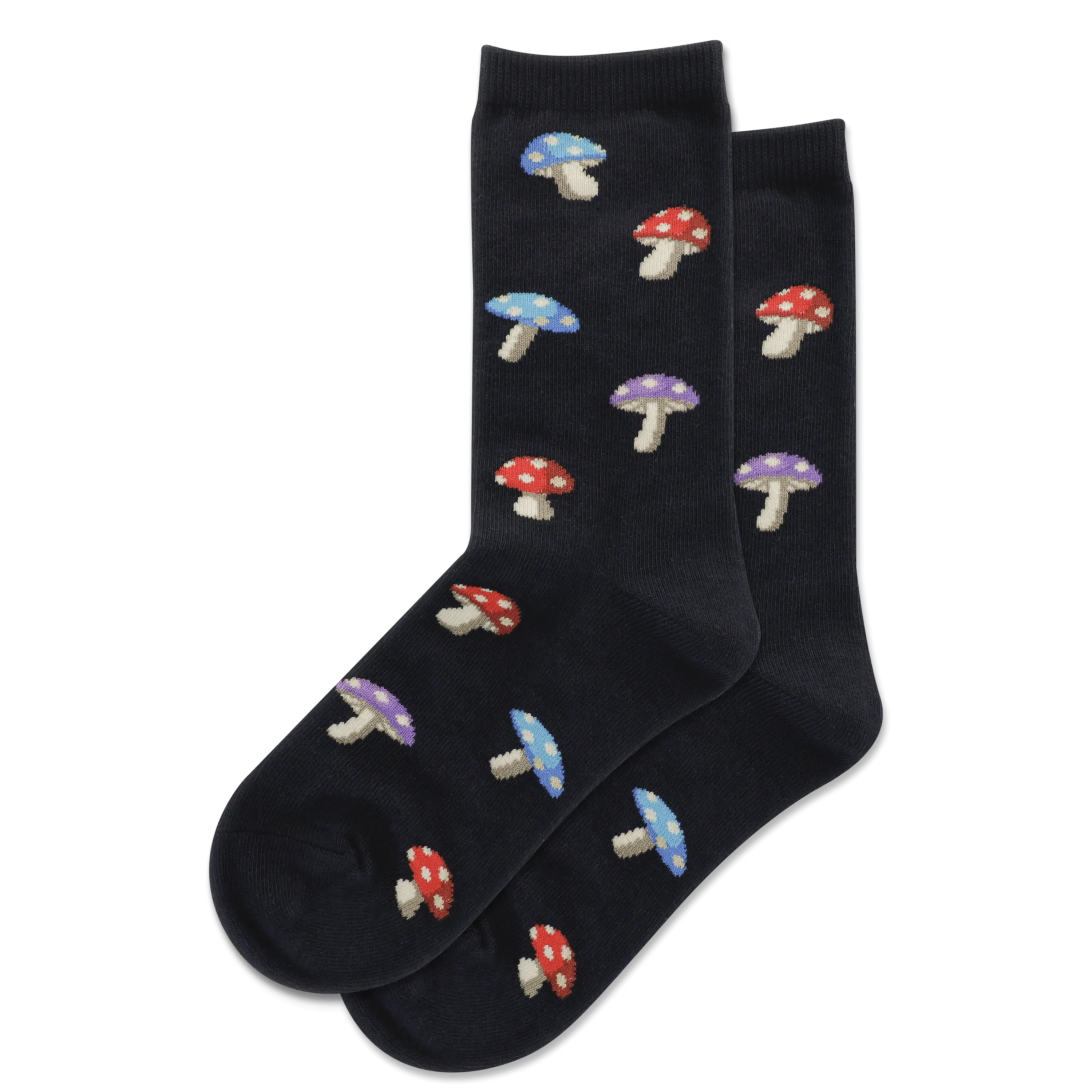 HOTSOX Kid's Mushrooms Crew Socks