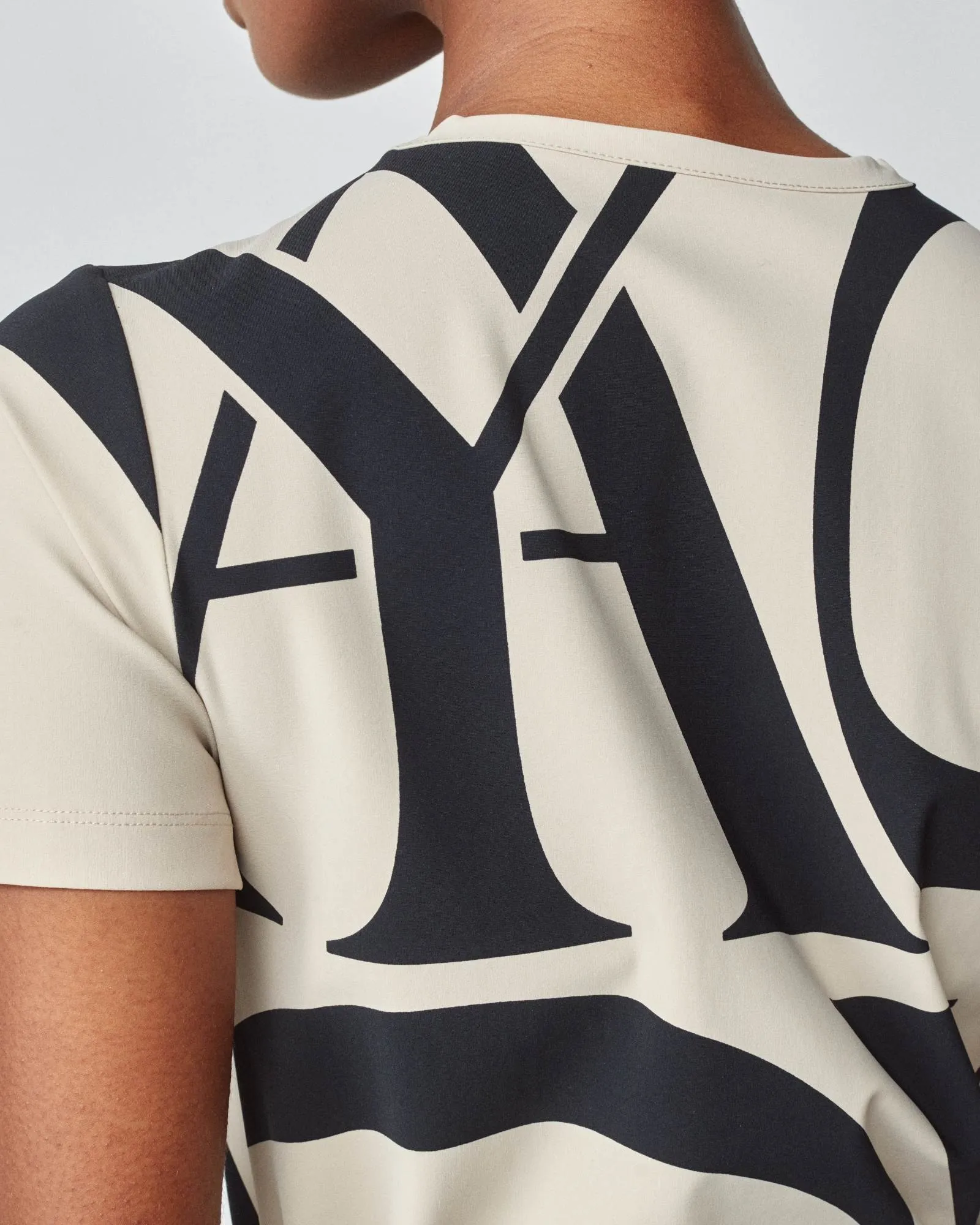 Monogram Short Sleeve Shirt Tan