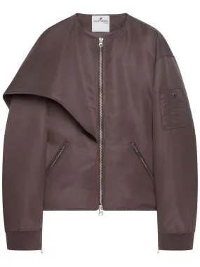 NYLON KNOT BOMBER JACKET