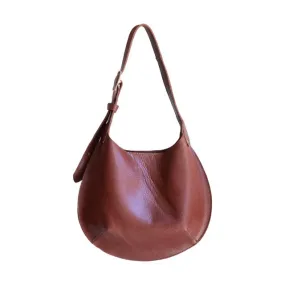 Petite Bardot Bag in Chestnut