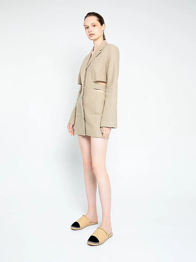 [SALE]Hans Dual Quilted Slip On Mules