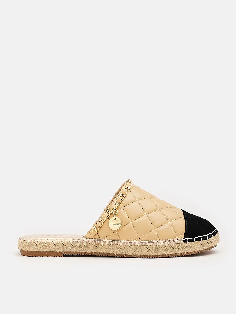 [SALE]Hans Dual Quilted Slip On Mules