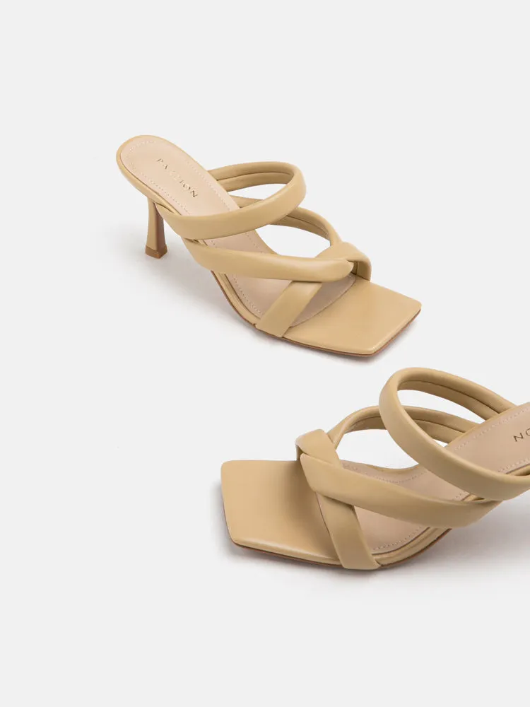 [SALE]Taliha Cross Strappy Heels