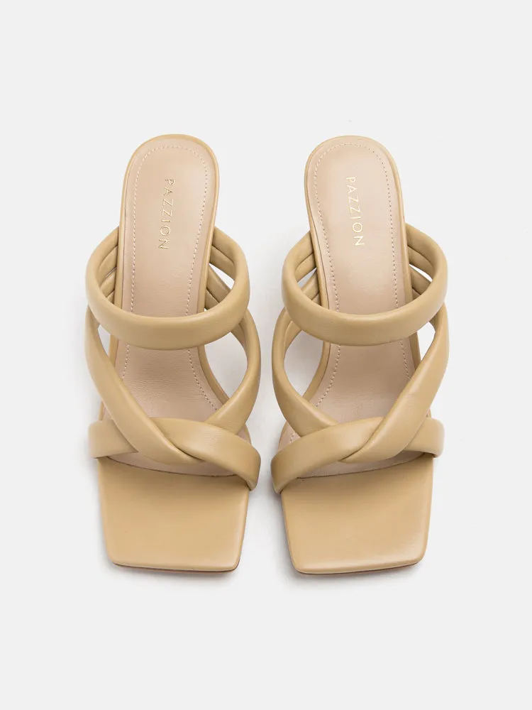 [SALE]Taliha Cross Strappy Heels