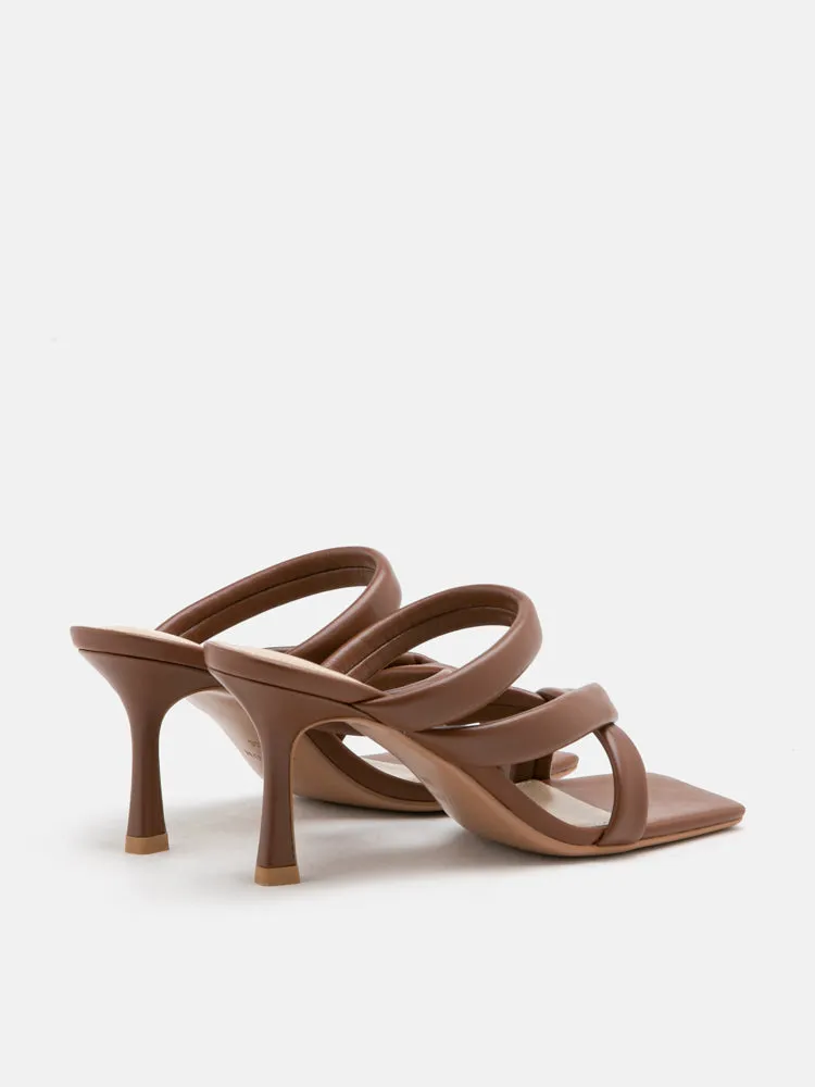 [SALE]Taliha Cross Strappy Heels
