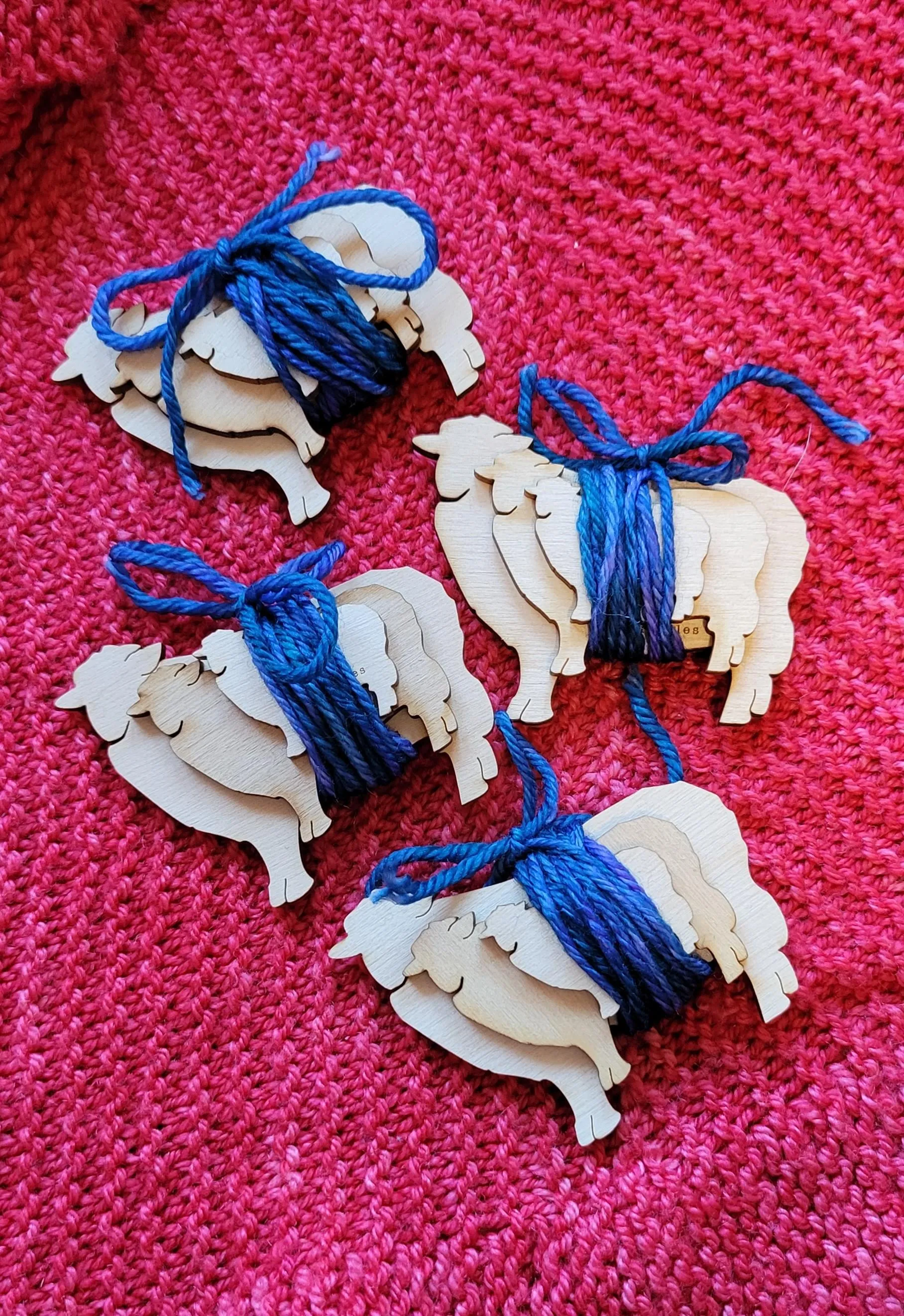 Sheep Yarn Bobbins