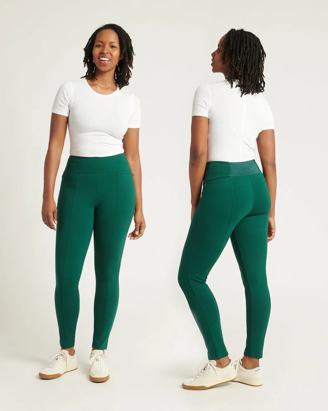 Skinny-Leg | Power-Down Pants (Botanical)