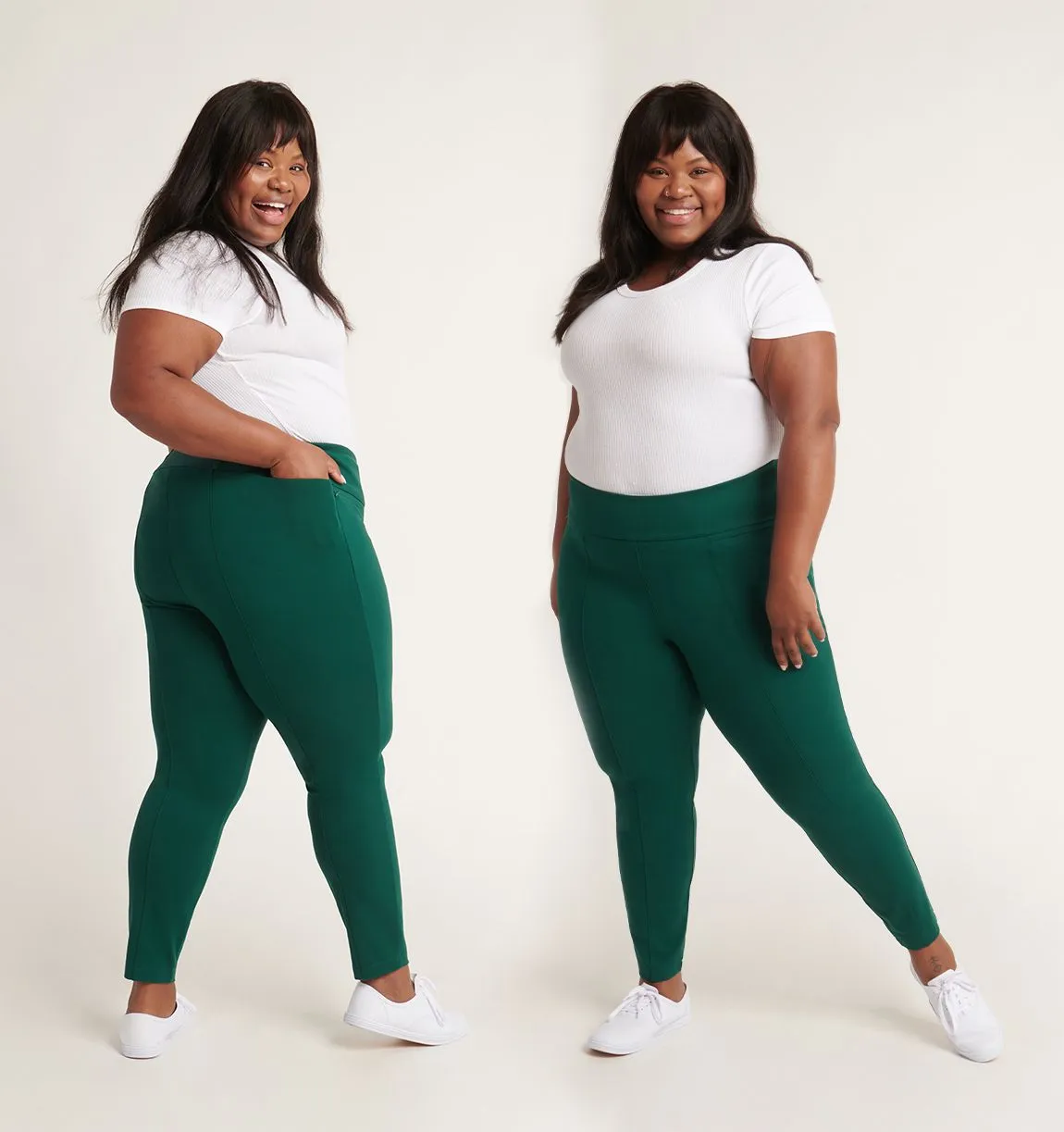 Skinny-Leg | Power-Down Pants (Botanical)