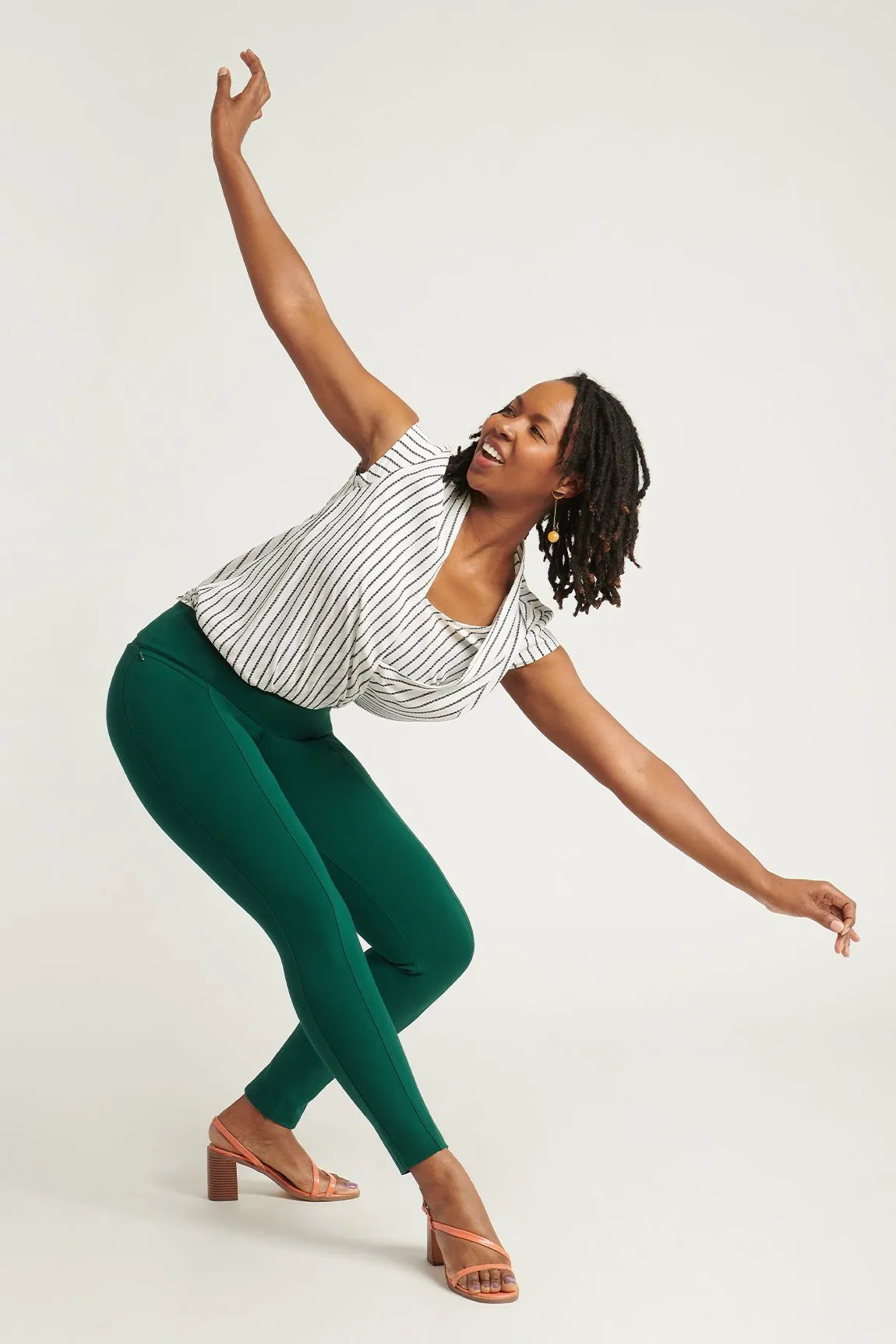 Skinny-Leg | Power-Down Pants (Botanical)