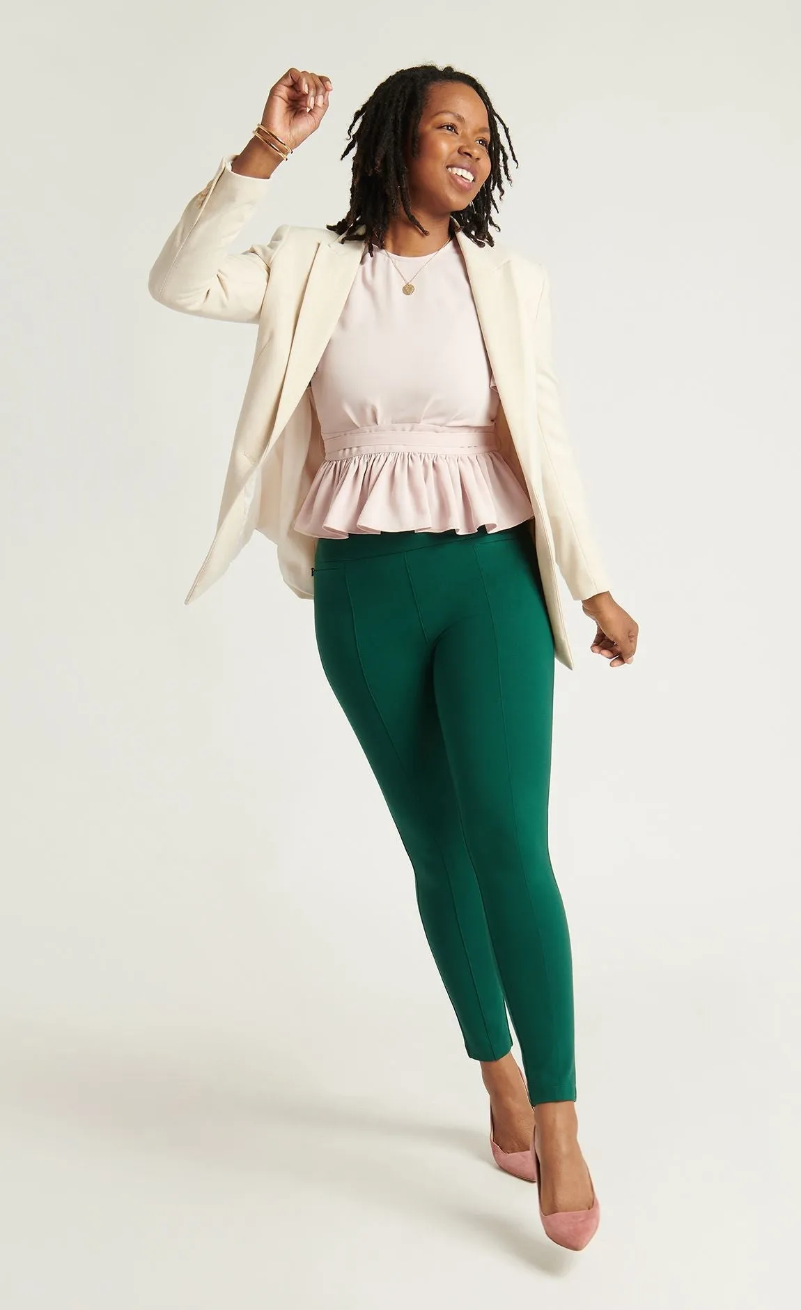 Skinny-Leg | Power-Down Pants (Botanical)