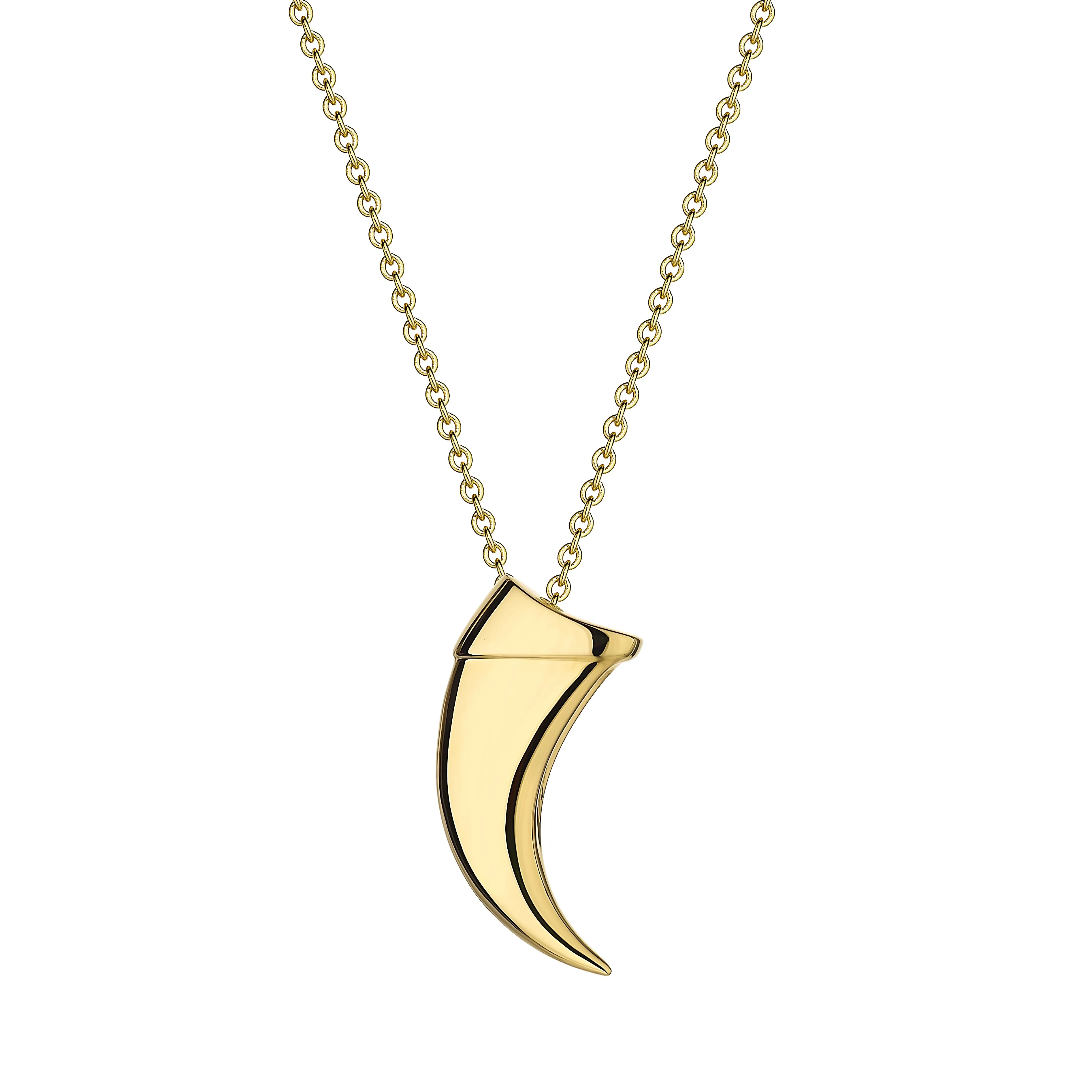 Talon Claw Pendant - Yellow Gold Vermeil