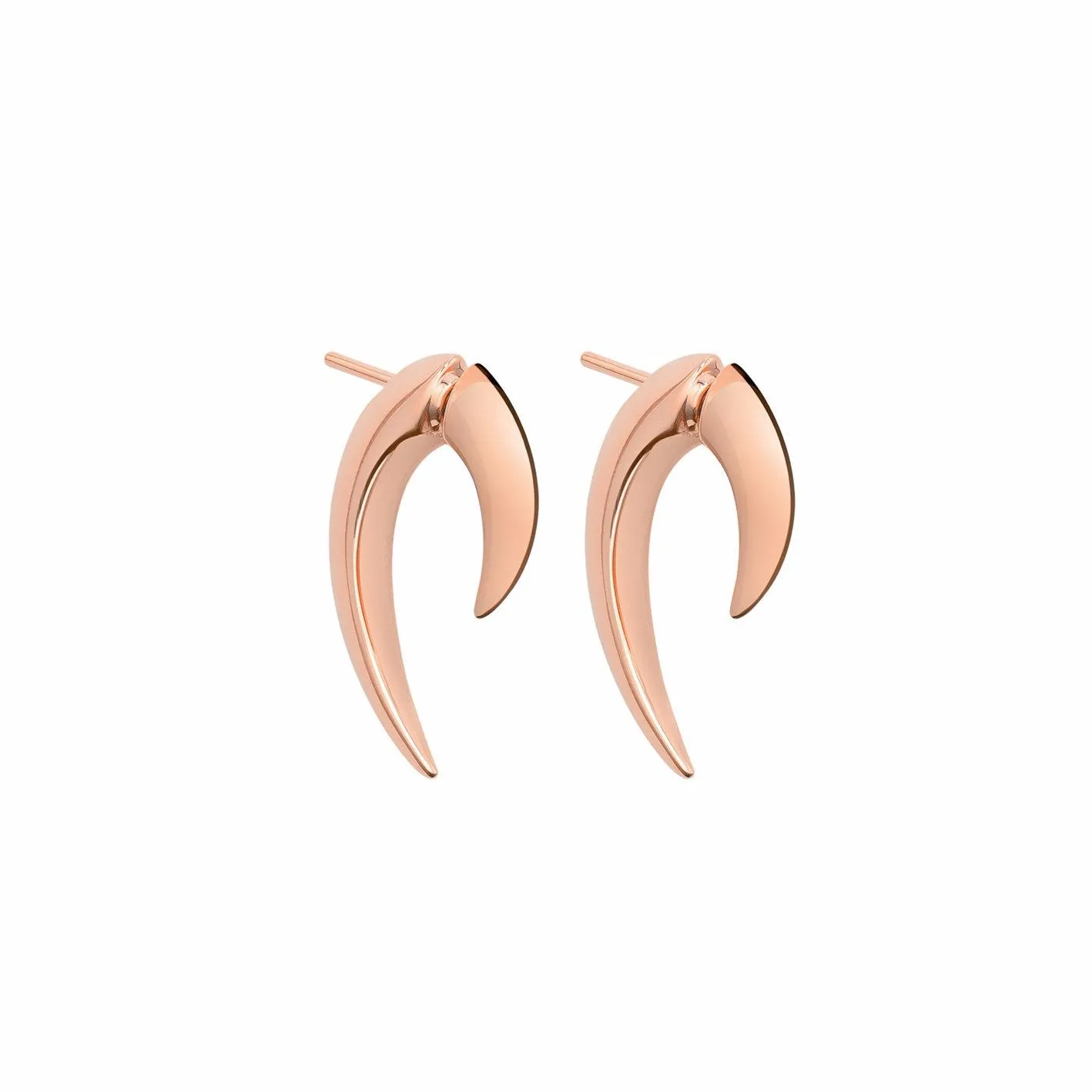Talon Earrings - Rose Gold Vermeil