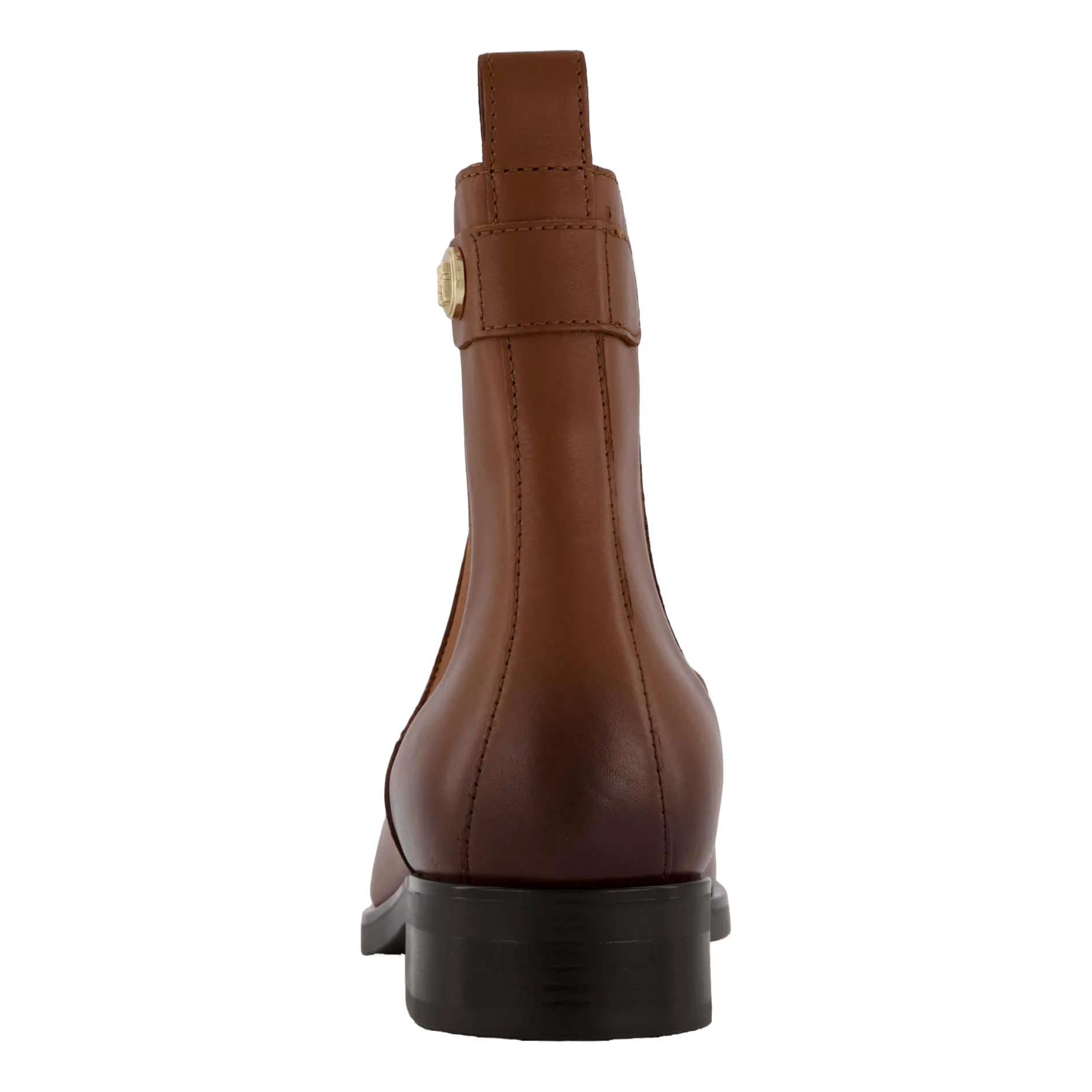 Th Stud Leather Low Chelsea Cognac Brown