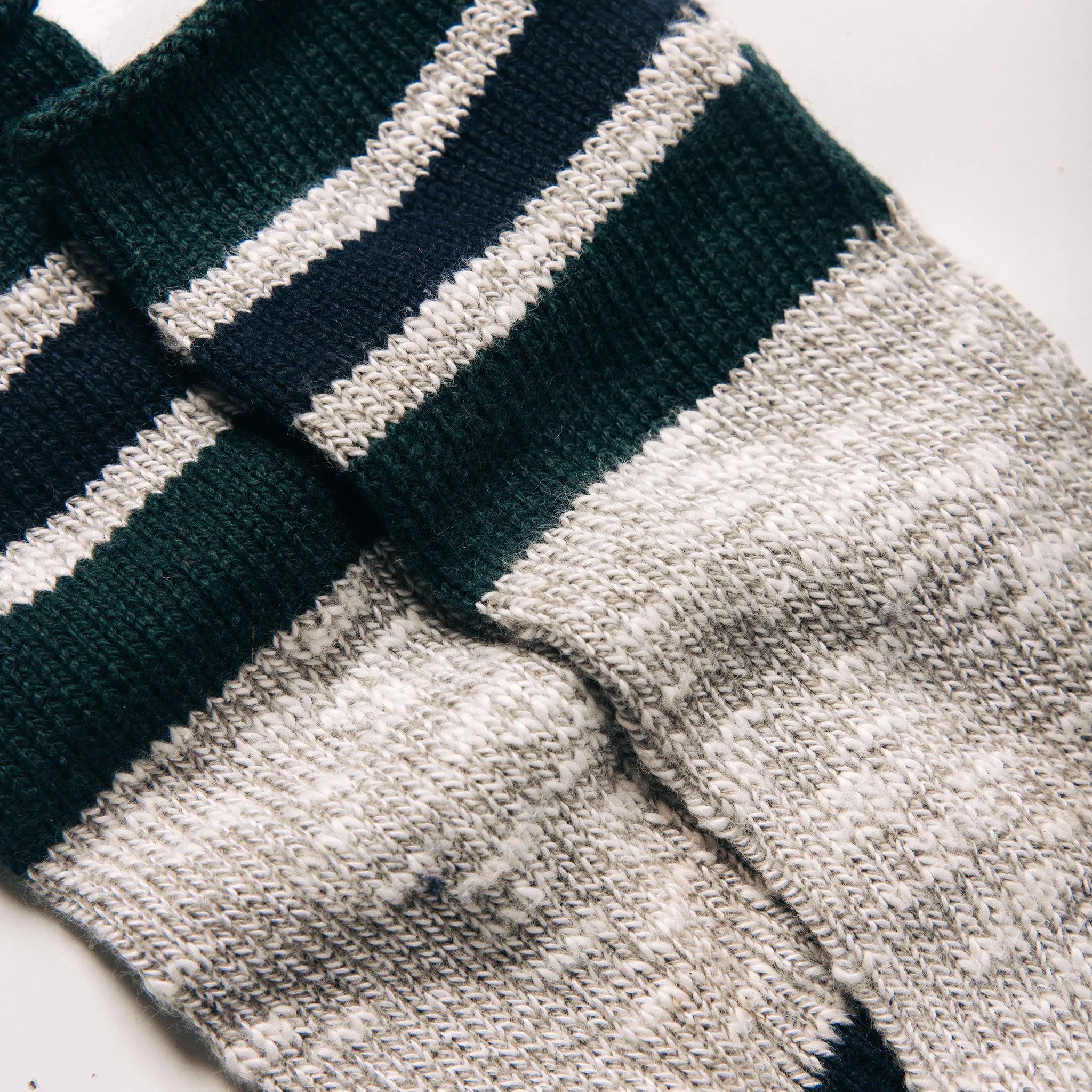 The Camp Sock in Heather Grey