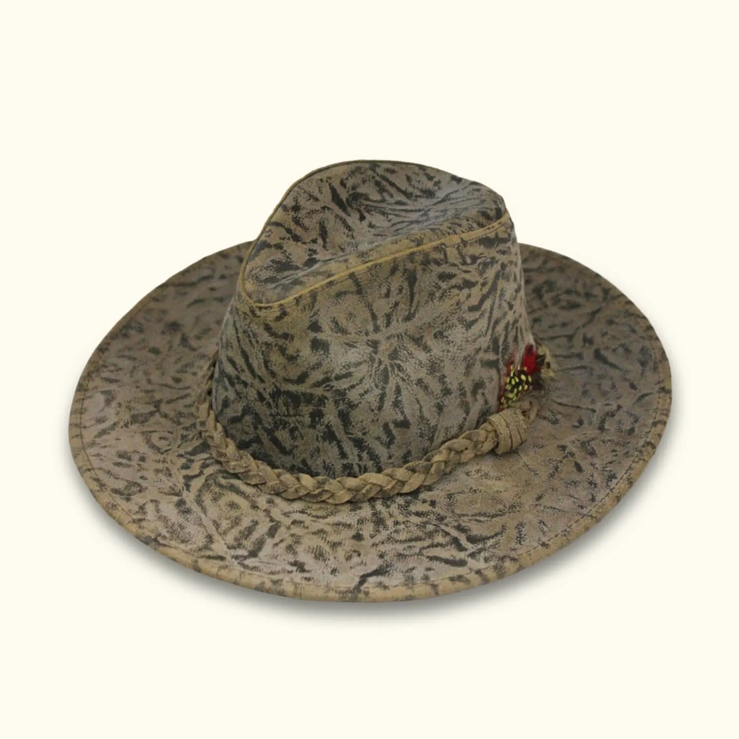 The Dude Crunch - Cowhide Cowboy Hat