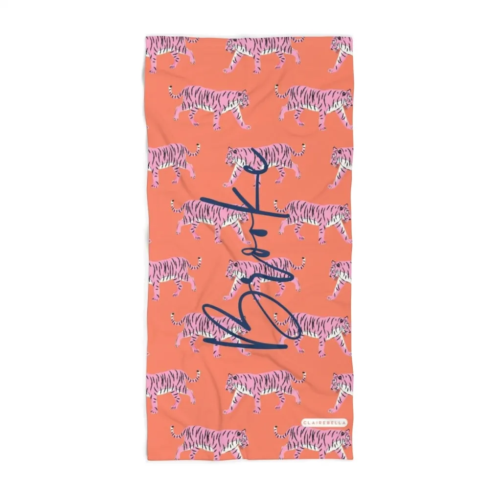 Tiger Beach Towel